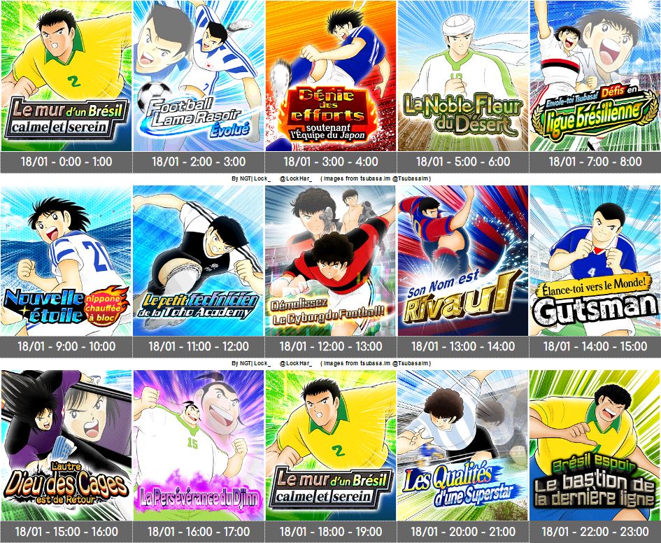 LockHar_'s tweet photo. Planning #RaidSSR 18/01 #CaptainTsubasaDreamTeam #TsubasaDT https://t.co/t9trj2l2SY