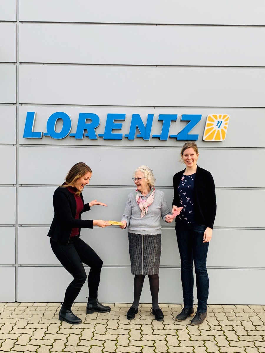 Mrs. Lorentz stopped by and donated to the #charitysweepstakes we've launched! All donations go to #Vivaconagua water projects. Do you also want to #giveback and support people in gaining access to water? Check out &gt; go.rallyup.com/lorentz