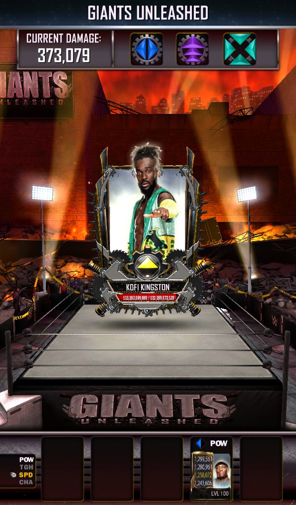 BroDanMan's tweet photo. I had the two best rounds of giants unleashed ever in wwe supercard https://t.co/2ggHiVcsuD