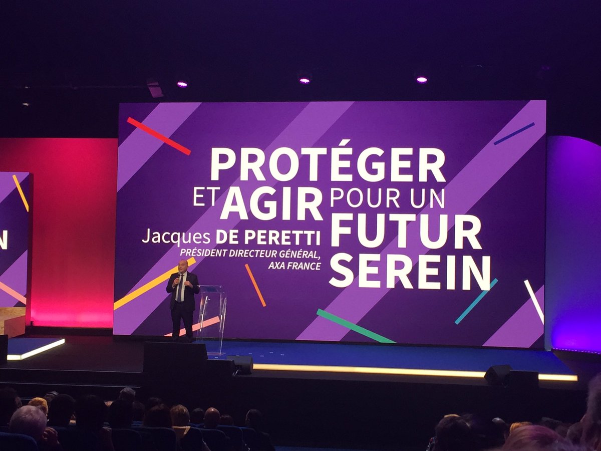 TBonnargent's tweet photo. #axafrance réuni ses 1700 managers pour protéger et agir pour un futur serein https://t.co/xppPXPiaIW