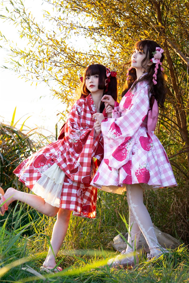 Toaliceいちごギンガムチェック浴衣セット いちごギンガムチェック浴衣セット販売中 | TikTok