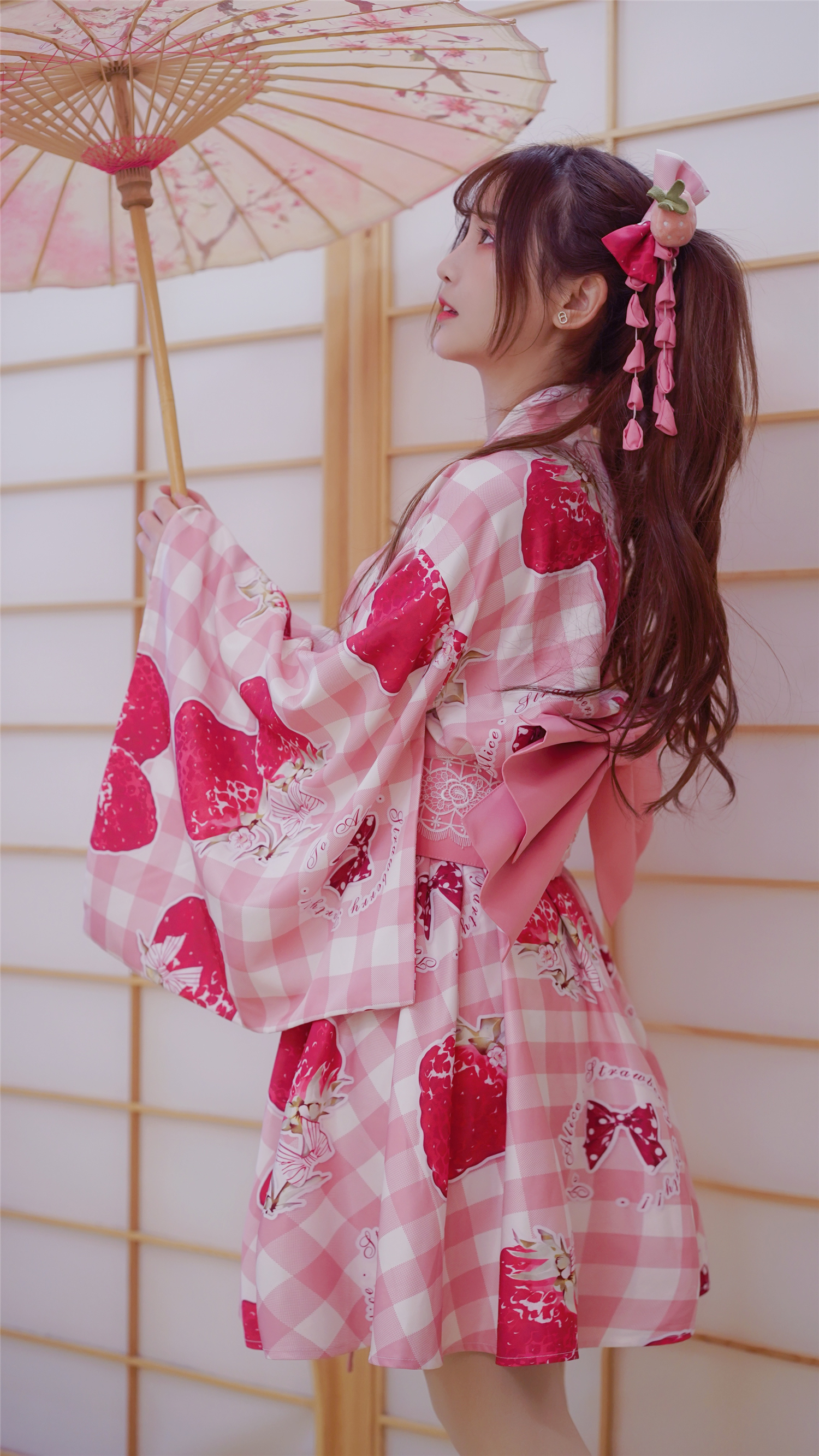 ToAlice いちご姫浴衣 ピンク 完売品 吸取 未使用 ToAlice いちご姫浴衣 ピンク 完売品 吸取 未使用