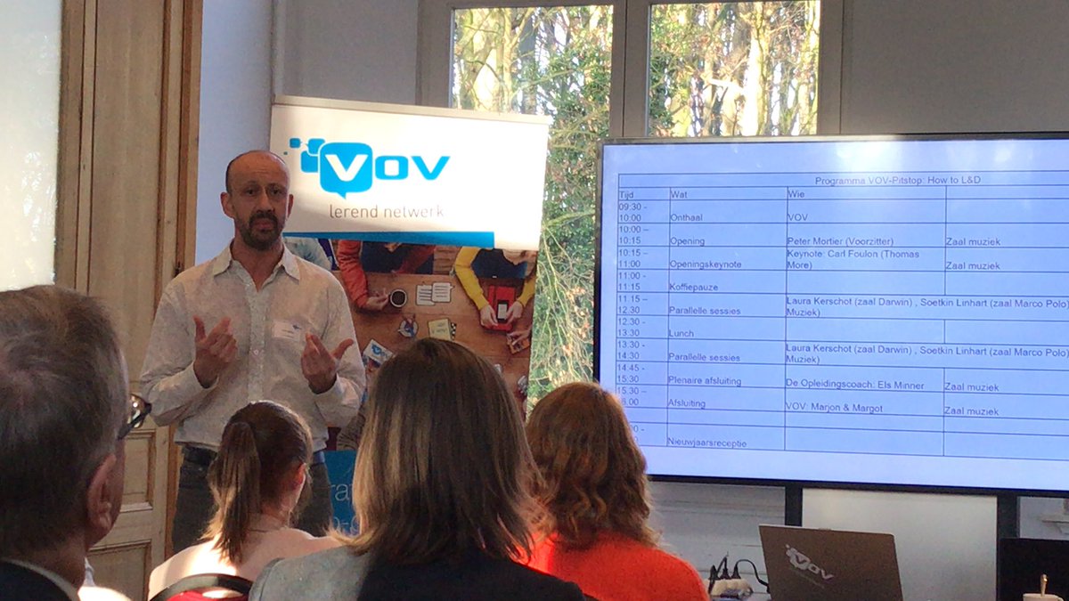 We zijn vertrokken. Peter trekt de eerste #vovpitstop van 2020  op gang. <a href="/VOVnetwerk/">VOV lerend netwerk</a>