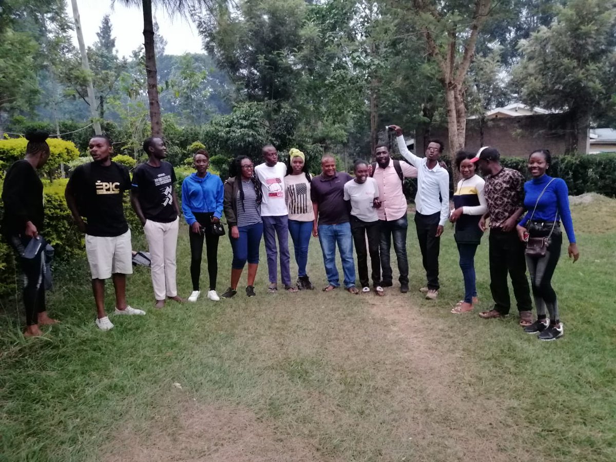 We officially Kicked of the year 2020 on a high note. This year we focus to increase our impact in the yoùth space in Kenya. Let's #Interact #Network &amp; #Grow.