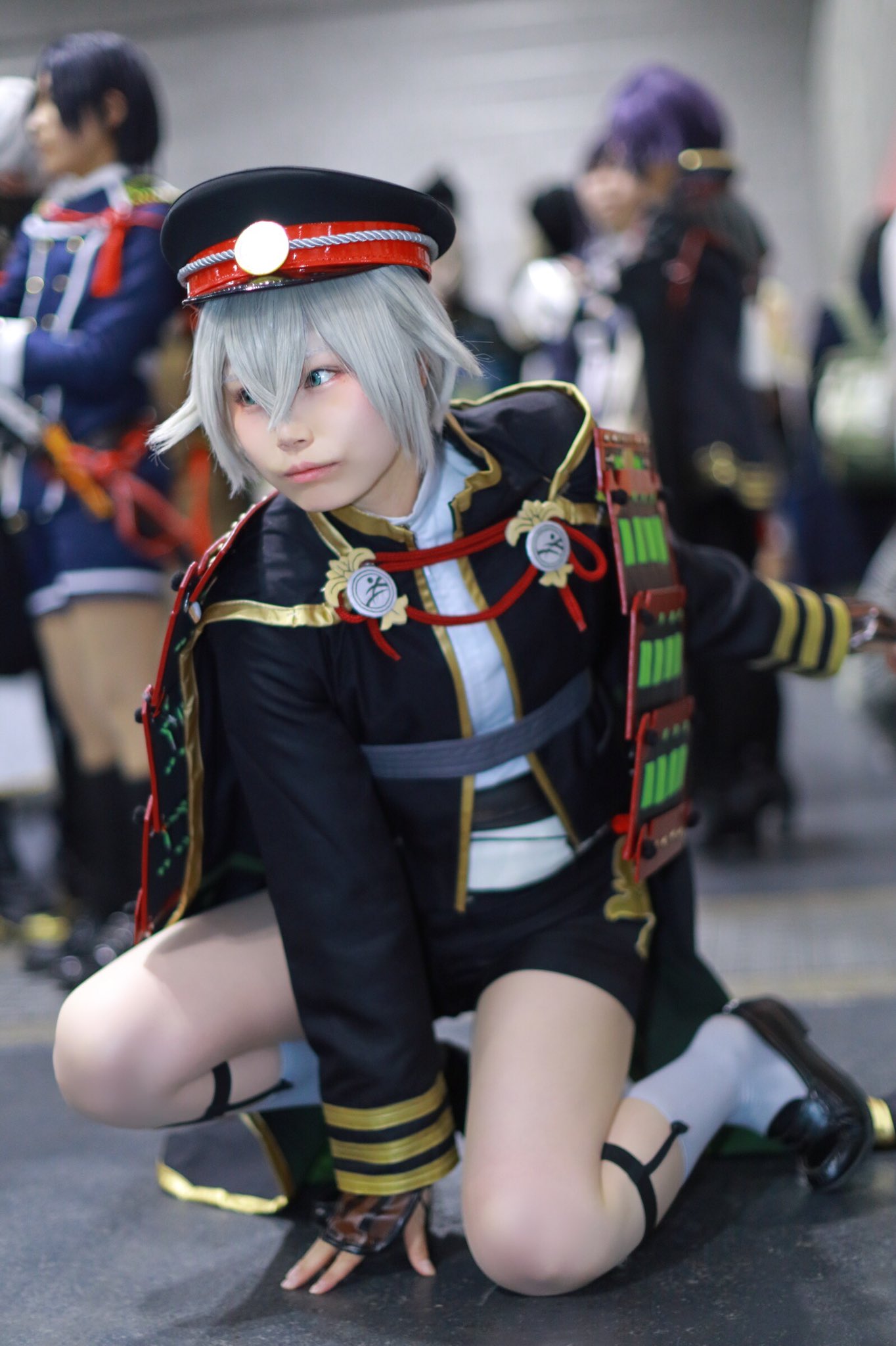 YURI 蛍丸 コスプレ 即納 あす楽】【刀剣乱舞 蛍丸 コスプレ衣装】ほたるまる 大太刀