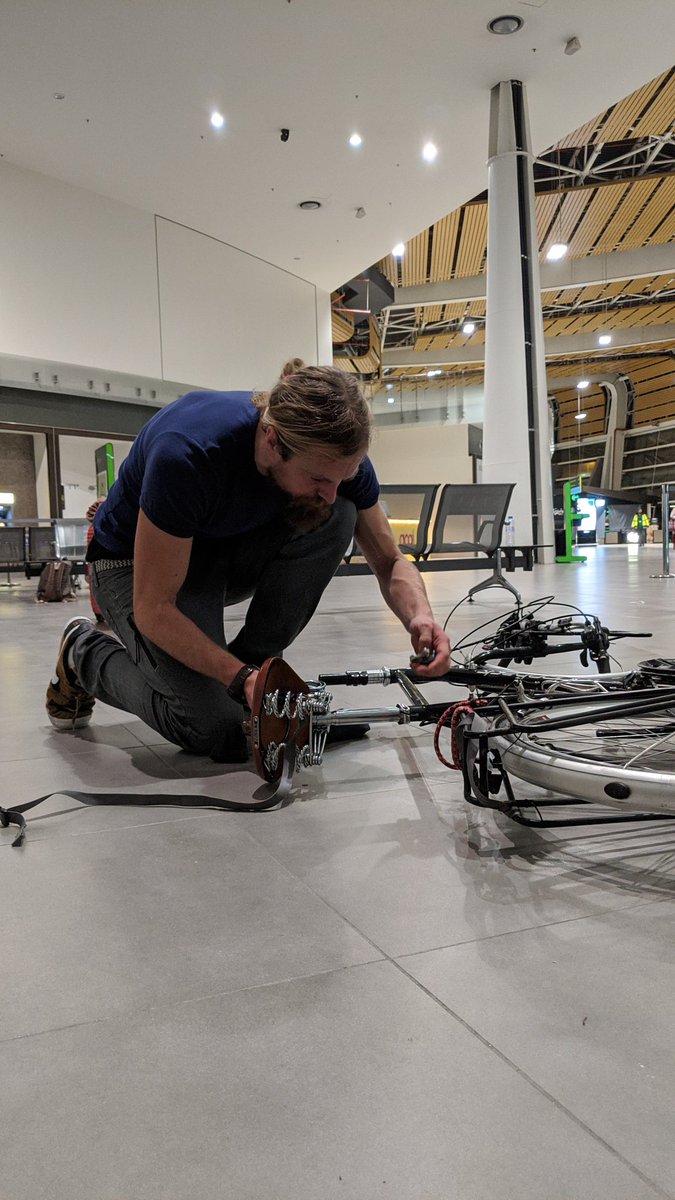 beardbrothersuk's tweet photo. ...but first a 1am bike build in Faro airport. Setting off in the morning 🙌🏻 https://t.co/Q3b1IZCv4m
