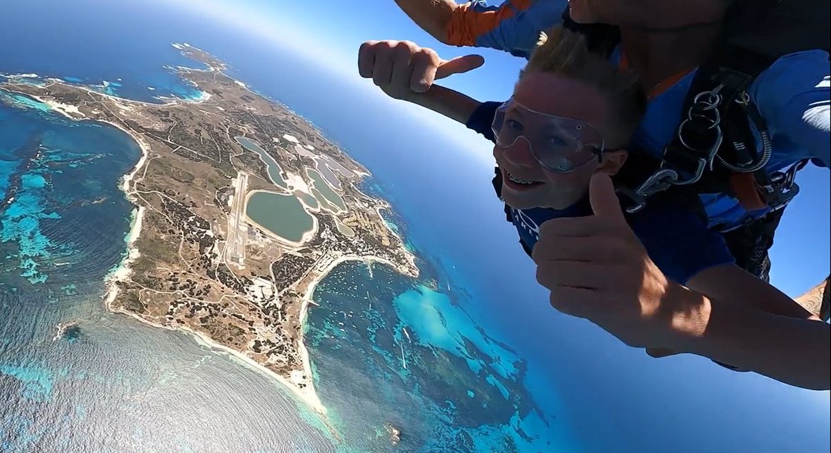 This morning 9B2 got to watch the video of this young man and his amazing Australian sky dive! Well done!!!