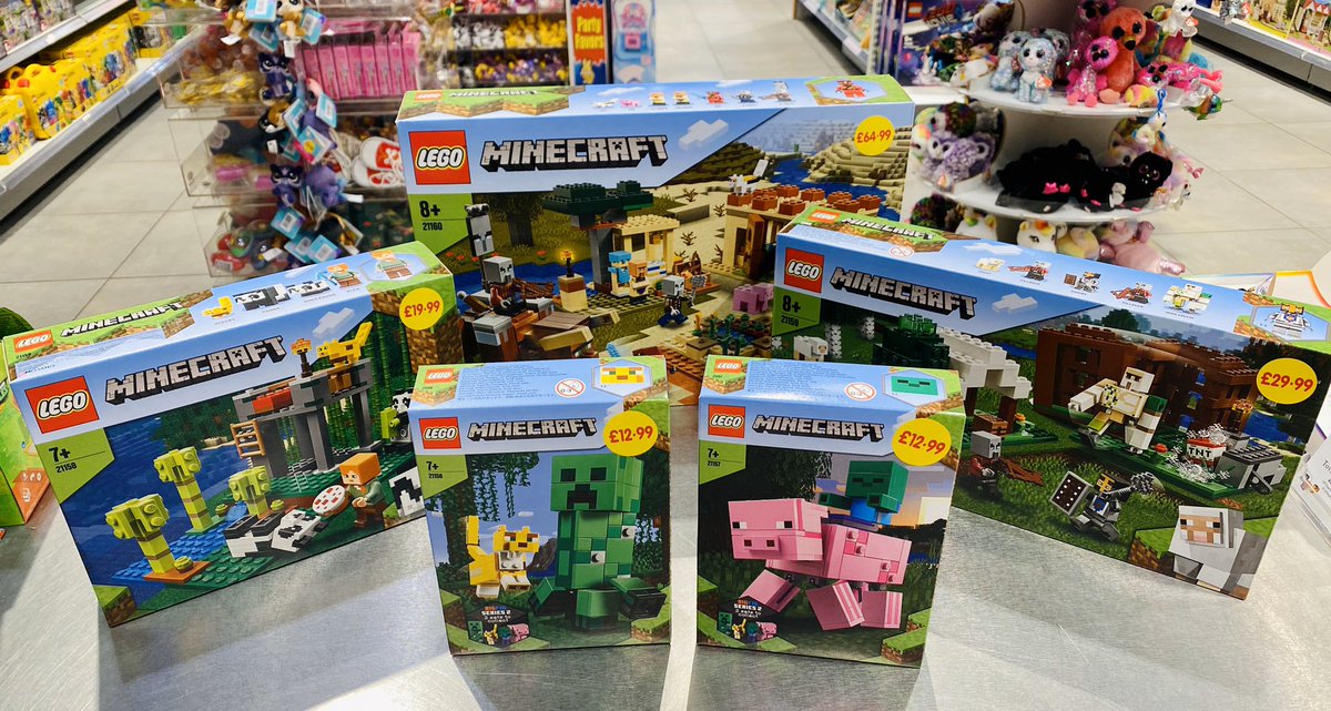 IntuLangleys's tweet image. NEW IN: Lego MINECRAFT!

Do you know a Minecraft™ player who would love to continue their online Minecraft adventures in a physical environment? Well now they can!

#LangleysToys #Langleys #Minecraft #Lego #LegoMinecraft