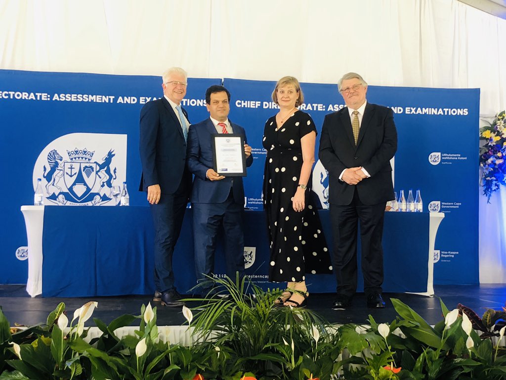 WCEDnews's tweet photo. The top three schools are: 1st Place - Westerford High School 2nd Place - Rustenburg Girls’ High School 3rd Place - Star College - Bridgetown #NSC2019 https://t.co/PjAZQsOHj1
