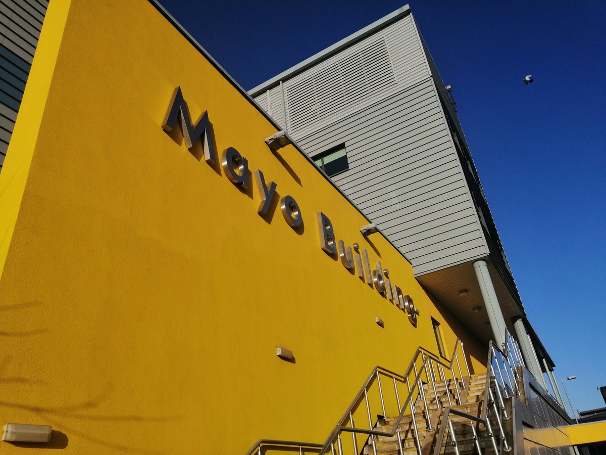 cardiacpolymath's tweet photo. By chance I had to go to @SalfordRoyalNHS to meet the North West #stroke teams for a discussion about @MFT_MRI
new #pfoc service.
The meeting was in the Mayo building, it seems the original Mayo was a local lad, who began as a scientist (with John Dalton) before moving West. https://t.co/3yGeXk9vKx