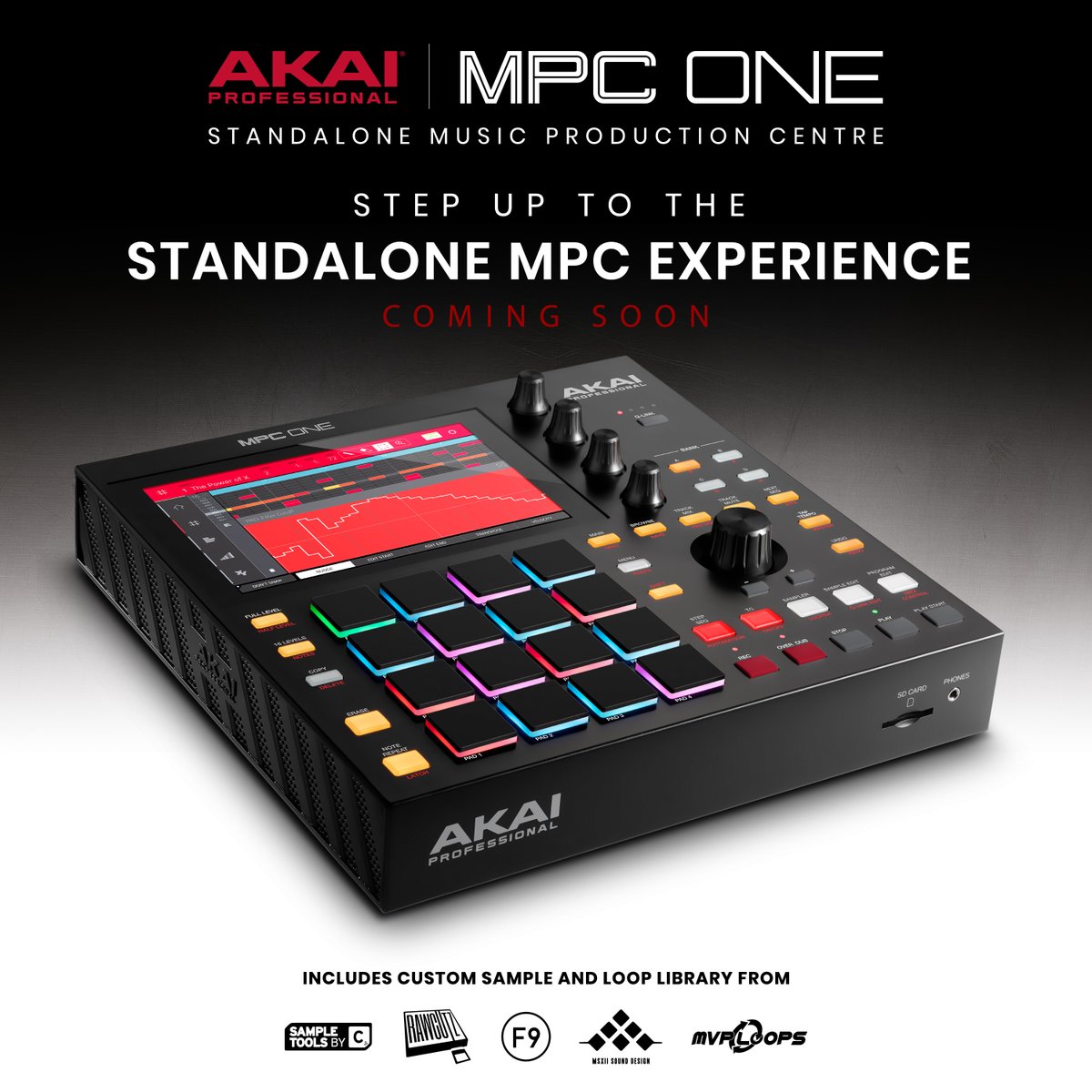 ProPlugin's tweet photo. Coming soon!
AKAI MPC ONE
ไม่ต้องใช้คอมอีกต่อไป
ทั้งการทำงานและเล่นสด

#ProPlugin #AmplifyYourDreams #Akai https://t.co/a6MiGmyYeA