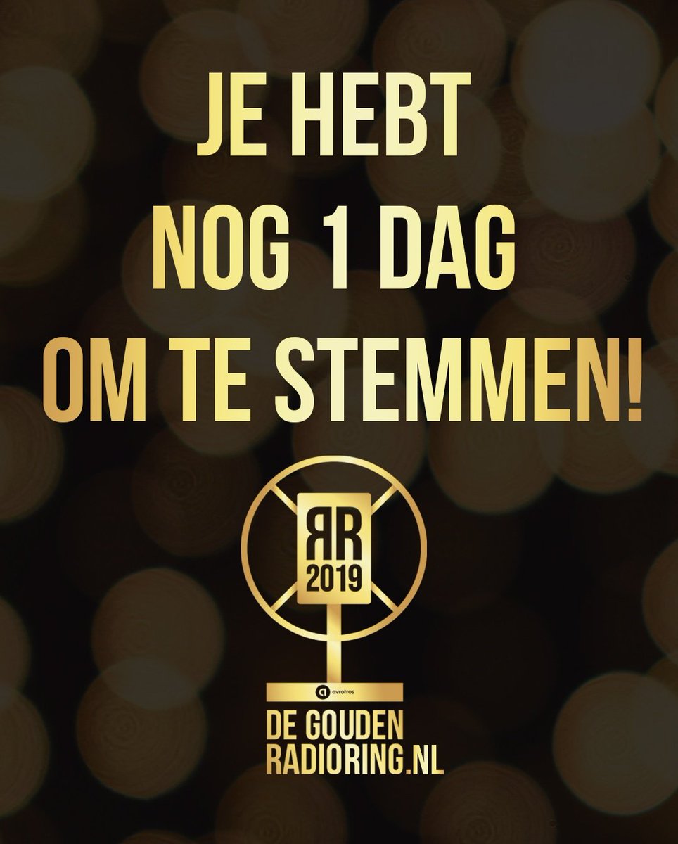 Gouden RadioRing tweet media