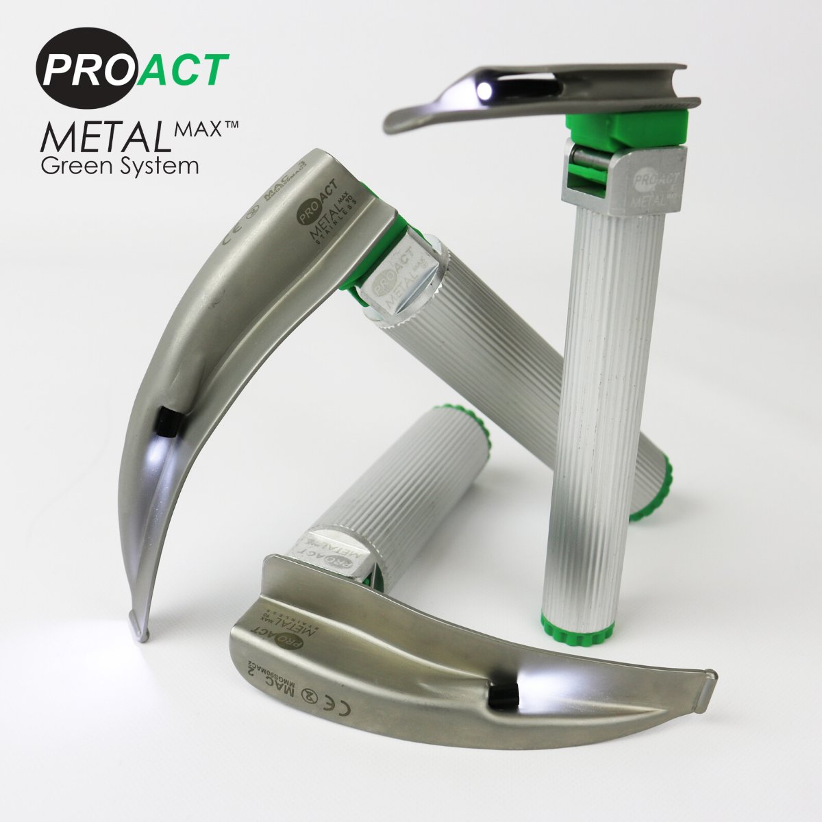 PROACTMedical's tweet photo. We offer over 30 unique sizes of disposable #laryngoscope blades to choose from.💚
#PROACT #GreenSystem https://t.co/FD4jQhvEyh
