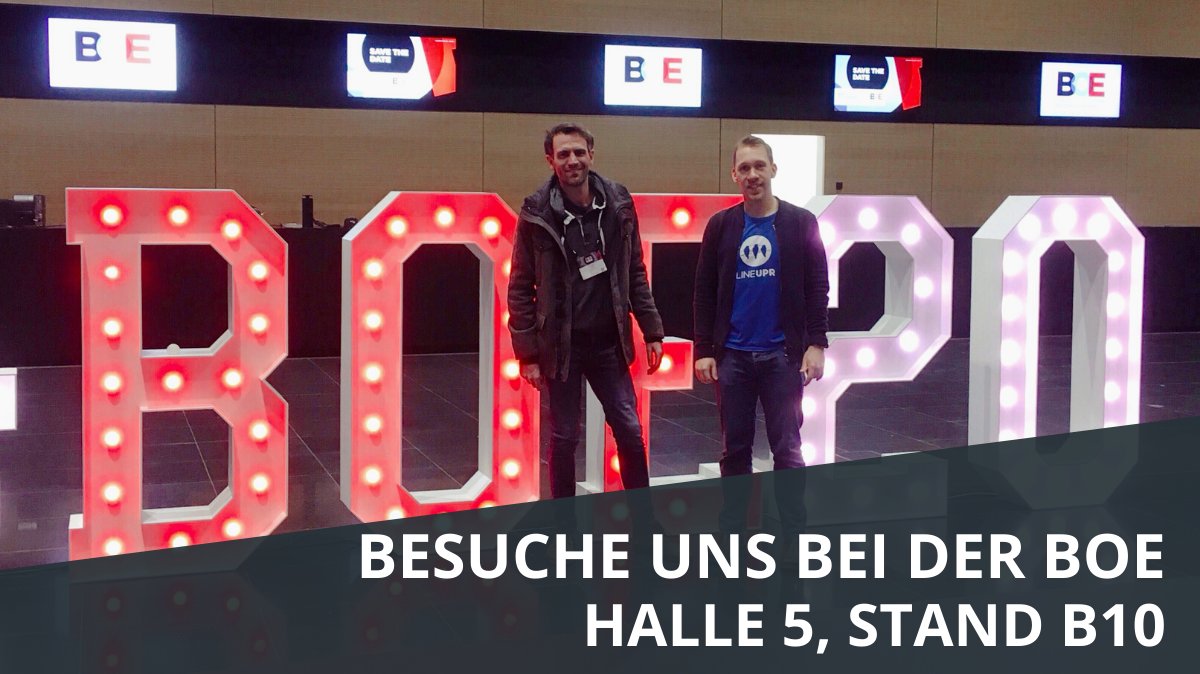 TeamLineupr's tweet photo. Nur noch heute! Besuche Eric und Philipp auf einen Kaffee in Halle 5 Stand B10 bei der BEST OF EVENTS INTERNATIONAL.
#boe20 #mice #planner #planer #miceevent #event #events #veranstaltung #veranstaltungsplaner #eventmanager #eventplanner #eventapp #eventtech #boe #bestofevents https://t.co/Du8ROlHqPn