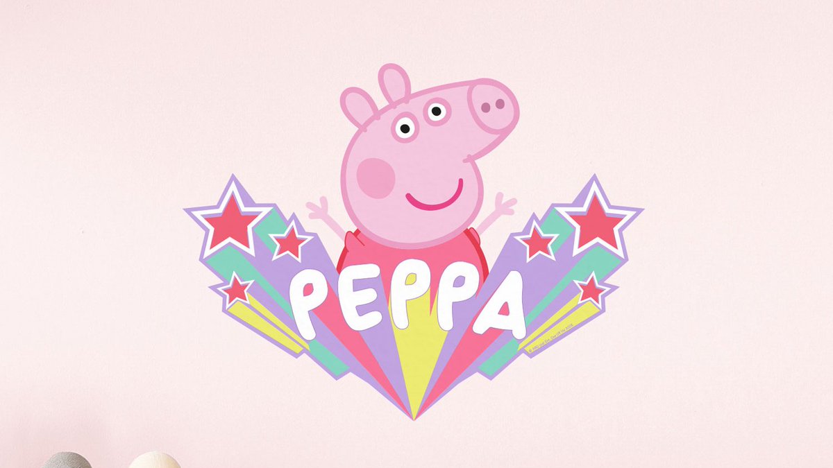 Stickerscape's tweet photo. Do you love Peppa? We are searching for pig loving bloggers to review our wall stickers and share the Peppa love across the #socialmedia platforms.....#peppapig #bloggerswanted #blogging #Sharing #transformyourroom @peppapig https://t.co/4SfoKJBKkZ