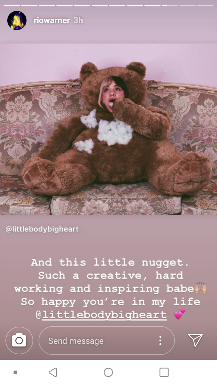 Melanie Cry Baby Martinez L Blm Rio Warner Gave Shout Outs To Some Of Her Creative Friends And Melanie Is One Of Them Saying About Her And This Little Nugget Melanie Cry Baby Martinez L Blm Rio Warner Gave Shout Outs To Some Of Her Creative Friends And Melanie Is One Of Them Saying About Her And This Little Nugget