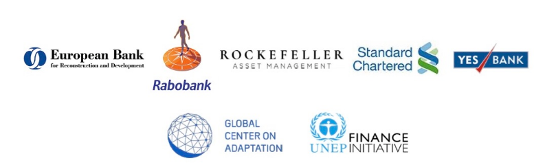 UNEP_FI's tweet photo. How are leading banks &amp; investors responding to the challenge of climate change? Risk measurement, disclosure &amp; management will help deliver funding for adaptation @StanChart @Rabobank @EBRD #RockefellerAM @YESBANK #ClimateAction #TCFDRecs. https://t.co/KOzgHgfHlv https://t.co/FN8OJZezqb
