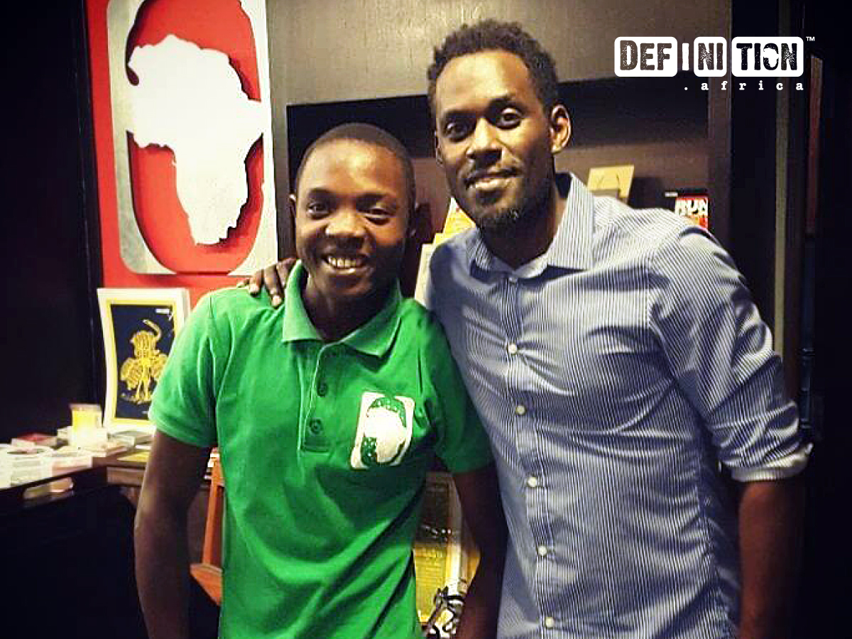 We're throwing it back to 2015 when Victor had a fan moment after .<a href="/mauricekirya/">Maurice Kirya</a> came through to the store.

#DefinitionAfrica #Definitionteam #ThrowbackThursday