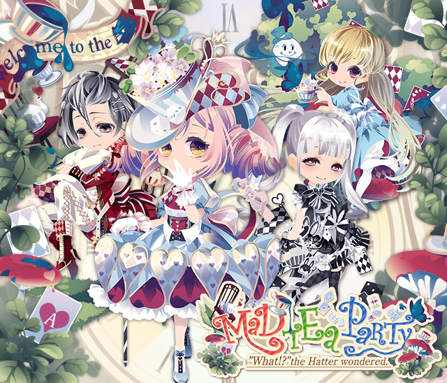 セルフィ公式ツイッター على تويتر オススメ情報 ここはマッドハッターの愉快なお茶会 気が付けば ティー カップも椅子も浮かんで ふ わふわ たのしいからみんな浮かぶのか みんな浮かぶからたのしいのか 不思議なアリスのティーパーティーガチャ 明日