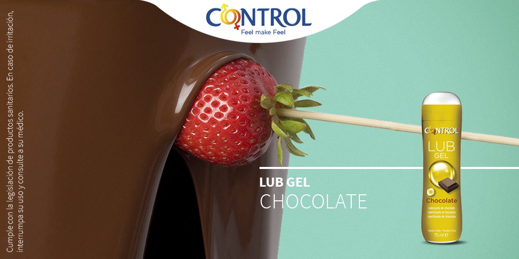 control_spain's tweet photo. Solo hay algo mejor que una buena comida, que sea con chocolate. 😛 #Controlfeel https://t.co/iPPzyWdMzg