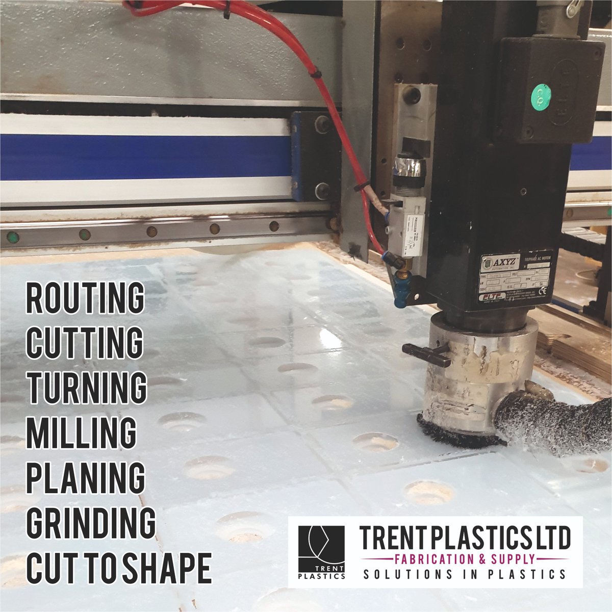 trentplastics's tweet photo. We can do all of your machining requirements in house, with 3 precision cutting CNC machines and highly skilled operators no job is too big or too small. #CNCmachine #plasticfabrication #gainsborough https://t.co/2l3opp4E2M