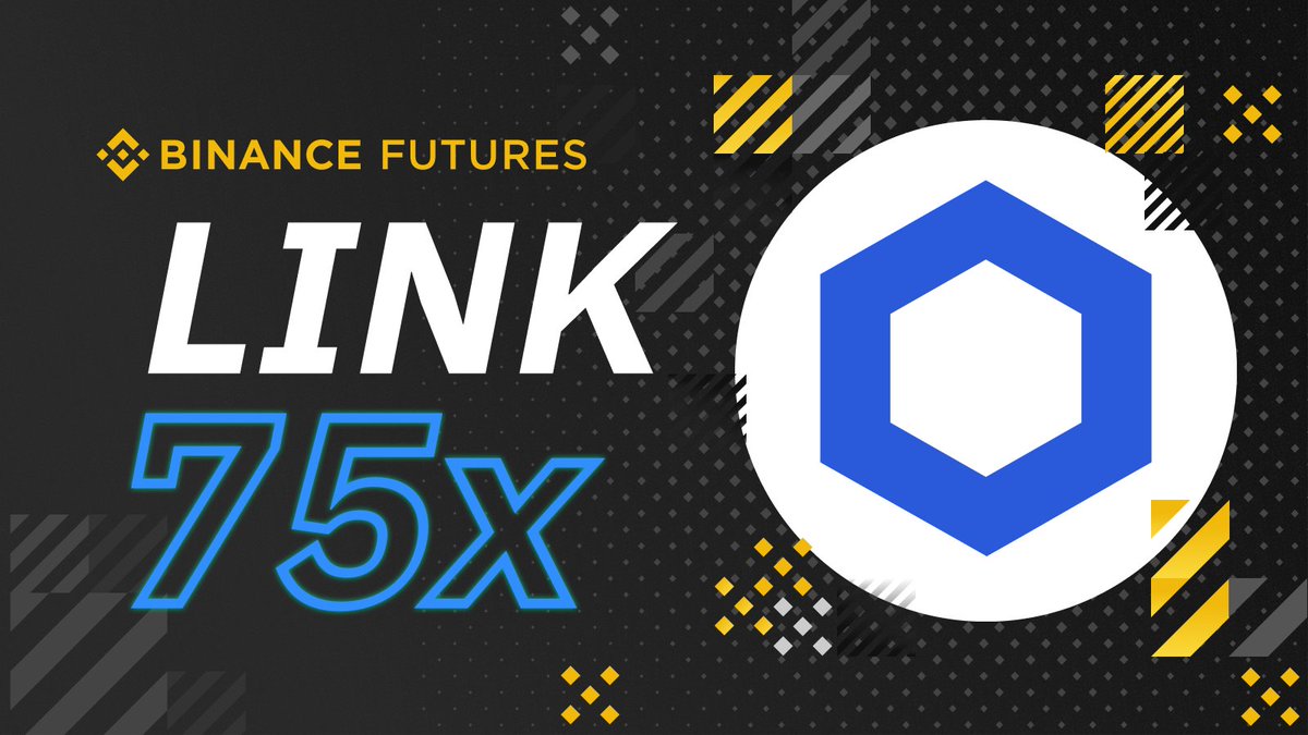 Binance Futures Will Launch @chainlink $LINK/USDT Perpetual Contract With  Up to 75x Leverage https://t.co/ar9c9IJeYX
