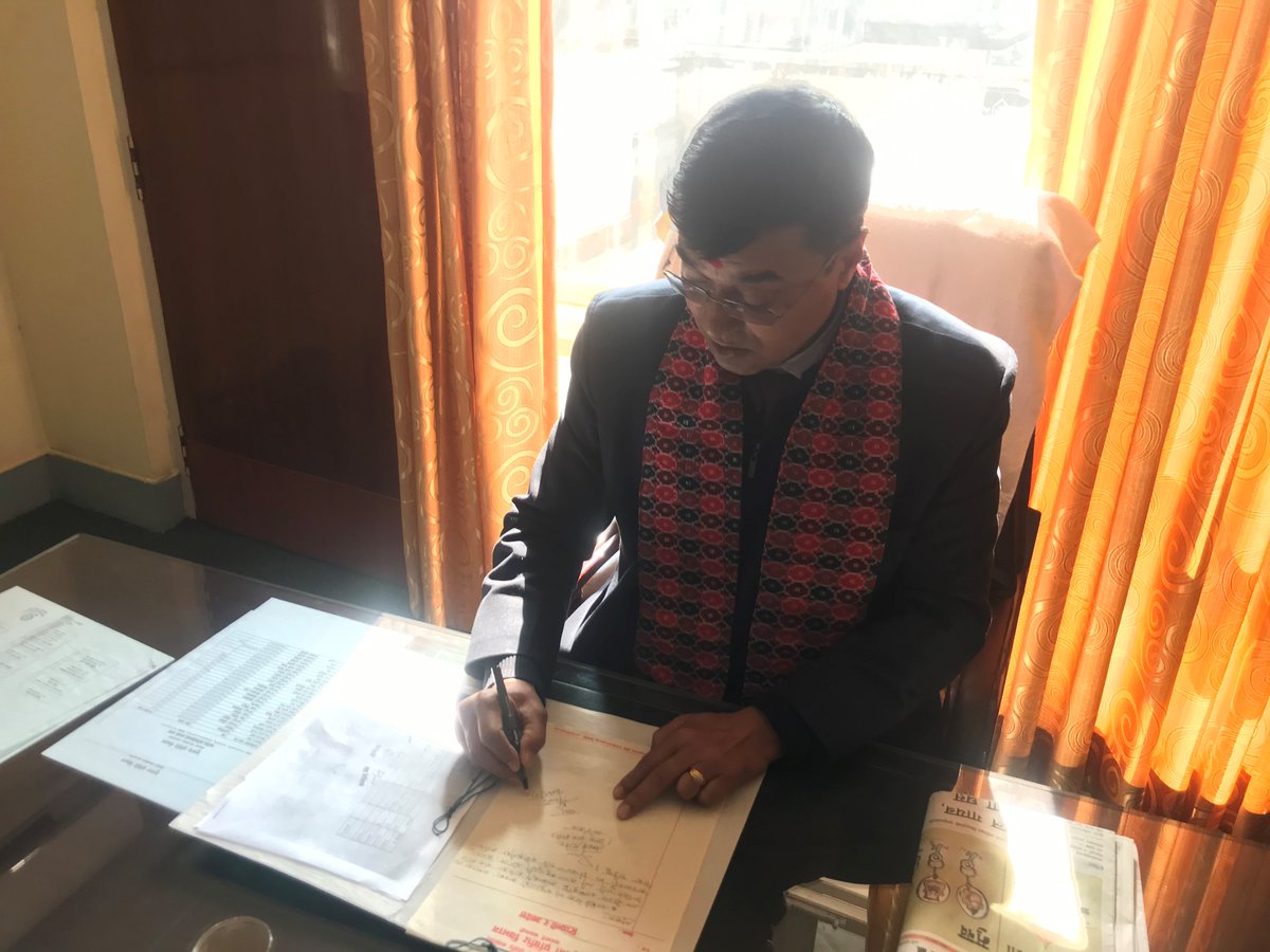 doitnepal's tweet photo. महानिर्देशक श्री प्रेमशरण श्रेष्ठ ज्यूको स्वागत कार्यक्रम https://t.co/hcpI2iLFQJ