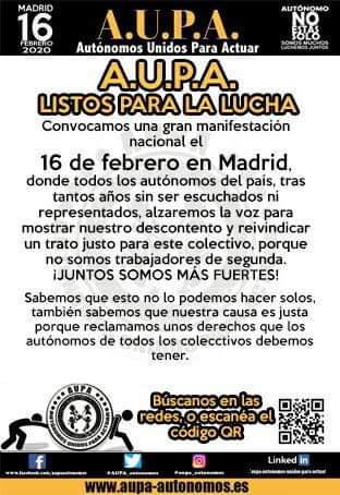 CobresRural's tweet photo. Si eres autónomo toma nota #todosamadrid #autonomosunidos #aupaautonomos #todosunidos #reclamatusderechos #bastaya https://t.co/g5G9L6MDl5