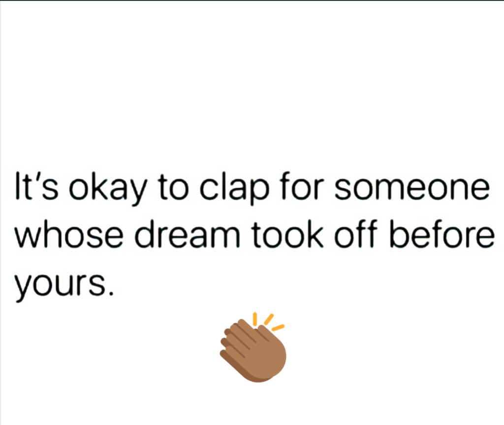 TheyCallMeEphy's tweet photo. It’s okay to celebrate the people around us who are winning. Just because they are winning it doesn’t mean that we are losing. It just means that it isn’t our time yet. But trust me, what’s meant for you will always find it’s way to you,even if it may take a while. https://t.co/ilGAZ1EHFN