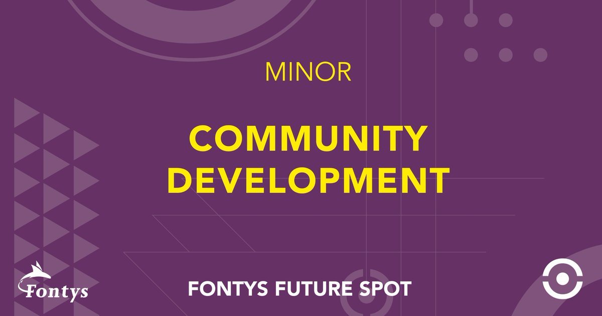 Een community developer kan met individuen en groepen werken, maar weet ook invloed uit te oefenen binnen grotere sociale (regionale) instituties. Ontmoet 29 januari de 16 studenten met 16 projecten van de minor Community Development op Fontys Future Spot.