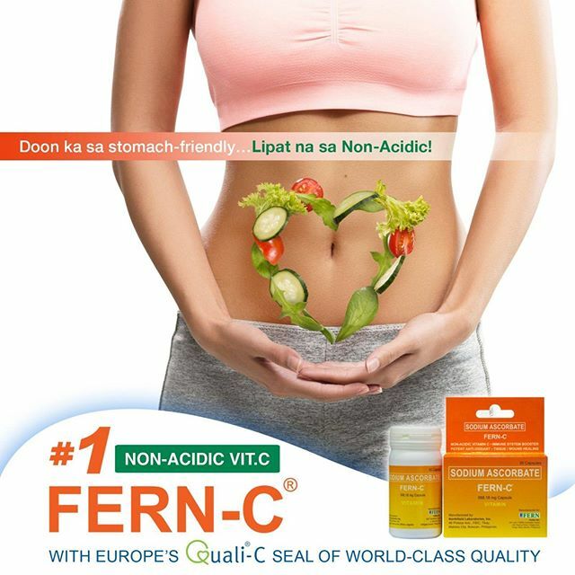 Di tulad ng Ascorbic Acid, FERN-C is non-acidic sodium ascorbate vitamin C. Ito ay alkaline kaya stomach friendly! Dito ka na sa non-acidic. Choose FERN-C, the #1 non-acidic vitamin C in the Philippines! ift.tt/2sumEcd