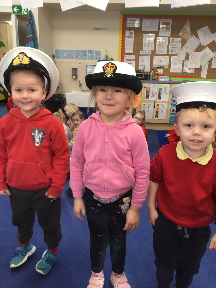 SHCPChorley's tweet photo. Nursery and Reception had a special visitor today, Mr Worthington from Chorley Sea Cadets. Mr Worthinghton told us all about the Sea cadets and the Navy. Thank you Mr Worthington we enjoyed your visit! #SHCPChorleyYearN https://t.co/DijCercVwn