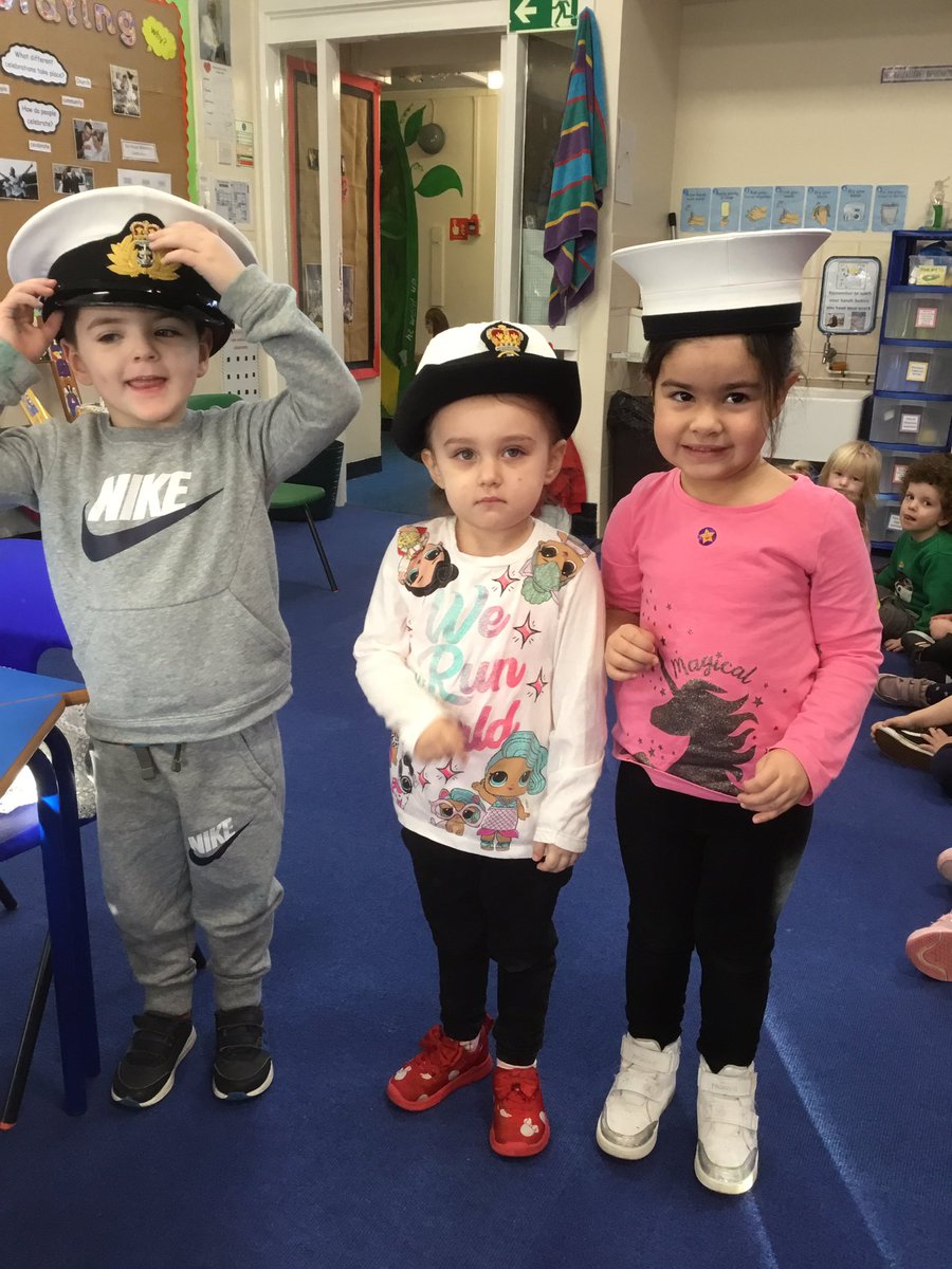 SHCPChorley's tweet photo. Nursery and Reception had a special visitor today, Mr Worthington from Chorley Sea Cadets. Mr Worthinghton told us all about the Sea cadets and the Navy. Thank you Mr Worthington we enjoyed your visit! #SHCPChorleyYearN https://t.co/DijCercVwn