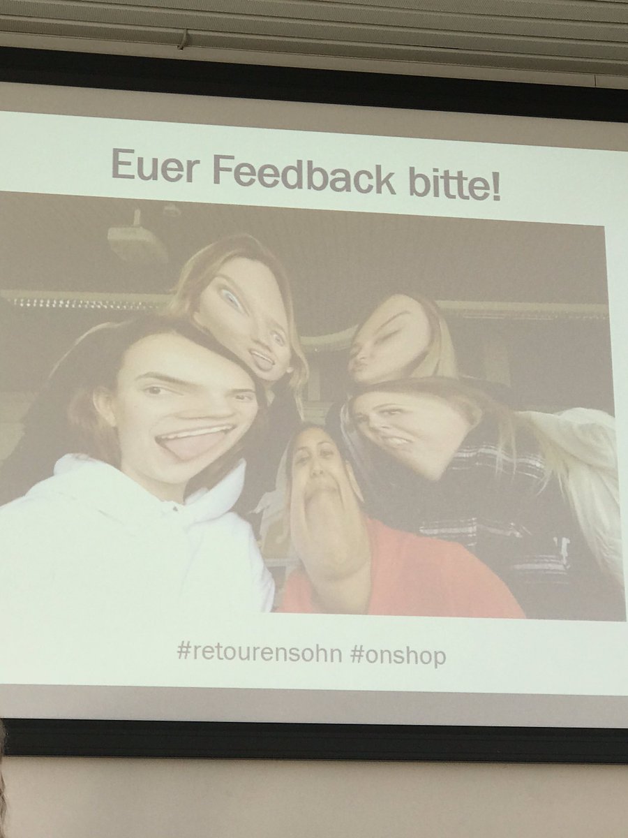 aandre_l's tweet photo. Sei kein #Retourensohn! Die Session #onshop lieferte reichhaltig Infos zum Thema Onlineshopping. https://t.co/9u4MZ1rF7o
