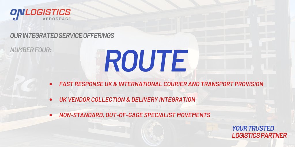 We thrive on offering a fully integrated service to our range of clients. One of our integrated service offerings is Route to deliver.

To find out more about our other integrated services and how we could help drive your business forward, get in touch - onlogistics.co.uk