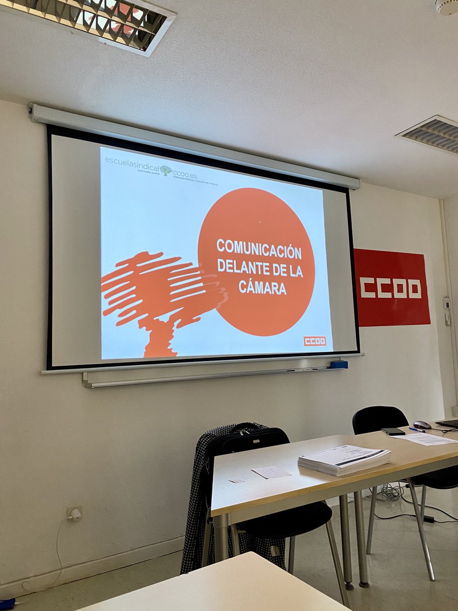 sanitarioccoo's tweet photo. #CCOOteforma en la @EscuelaCcoo para la acción sindical de @CCOOSanidadMad https://t.co/x3rgZkCWF5