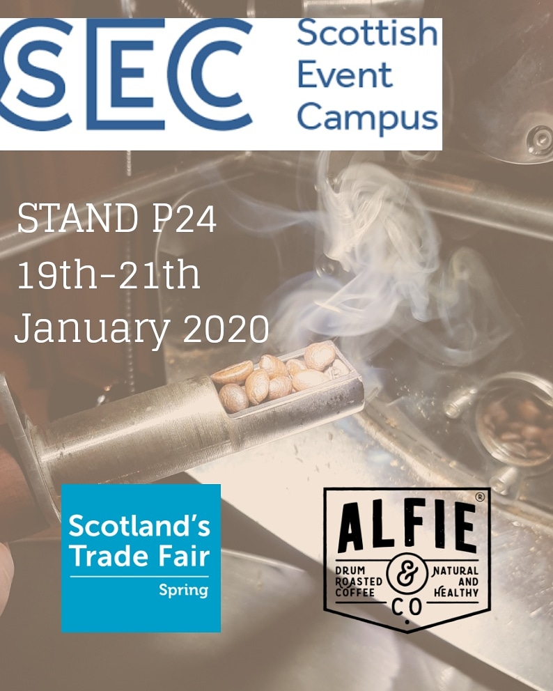 Come see us at Scotland's Trade Fair 19th-21st January
We'll be on stand P24 😊🙌
#scotstradefair
#glasgow 
#coffeetime 
#SEC