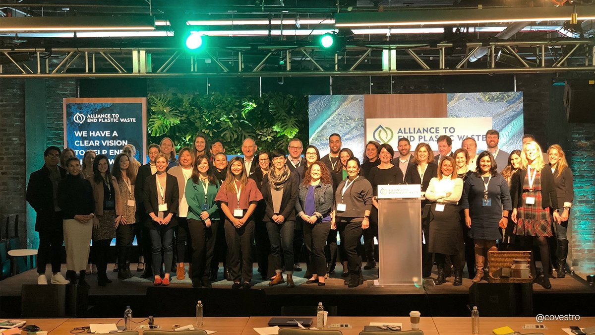 covestro's tweet photo. Proud to join the other members of @EndPlasticWaste at the inaugural Digital Summit. Our collaboration doesn’t just help to #EndPlasticWaste but also shares our common vision and inspires others to join this endeavor. https://t.co/743UsAThMS