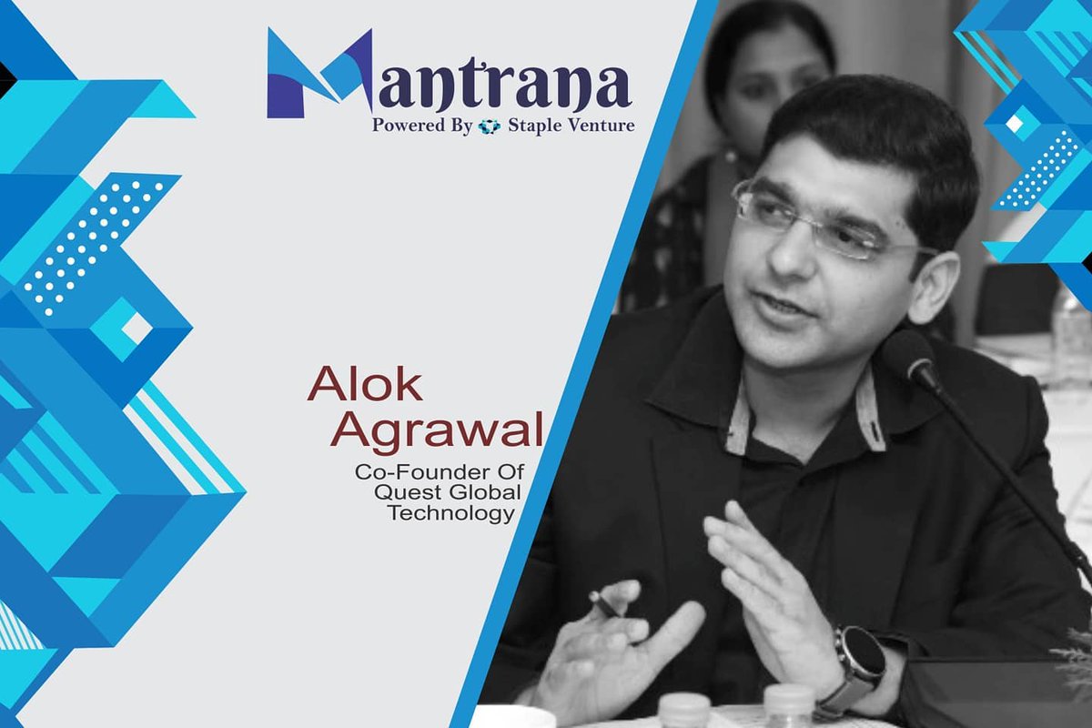 stapleventure's tweet photo. Mr. Alok Agrawal - Co founder Quest global technology.
.
Introducing our Speaker and mentor panel, guiding your business for meant success!!

Having expertise in Block Chain Management. https://t.co/c7P6pJngf4