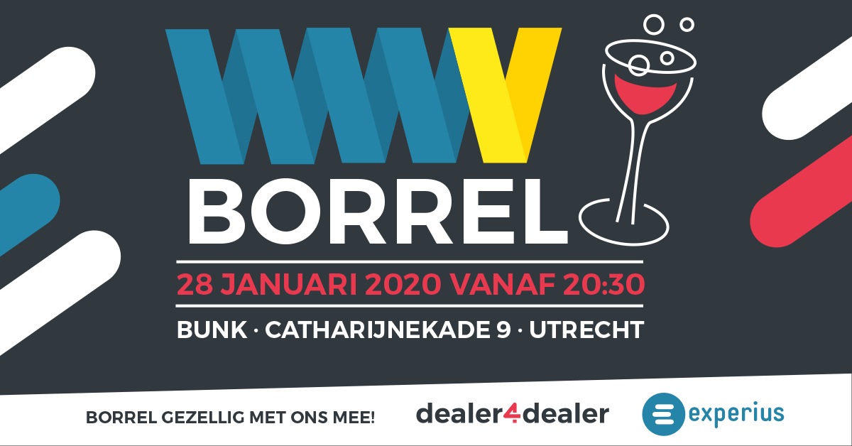 ConnectExact's tweet photo. Ben jij al helemaal voorbereid op de @WebwinkelVakdag? So are we! Daarom proosten we graag met jou op een succesvol event. Registreer je gratis via https://t.co/Ln6vXpcGyZ voor onze borrel in samenwerking met @experiusnl 

#wwvborrel #wwv20 #dealer4dealer #experius #bunk #utrecht https://t.co/h1nkSYuVnV