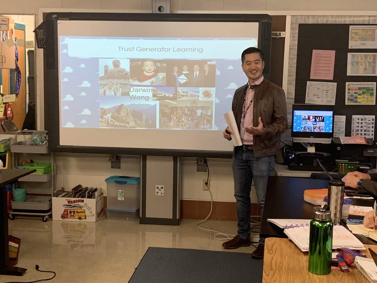 SpecialEduGator's tweet photo. Excited to have the awesome Darwin co-facilitating our leadership team this morning. #culturallyresponsiveteaching #trustgenerators #buildingrelationships #zarettahammond https://t.co/qt8iDqzRsd