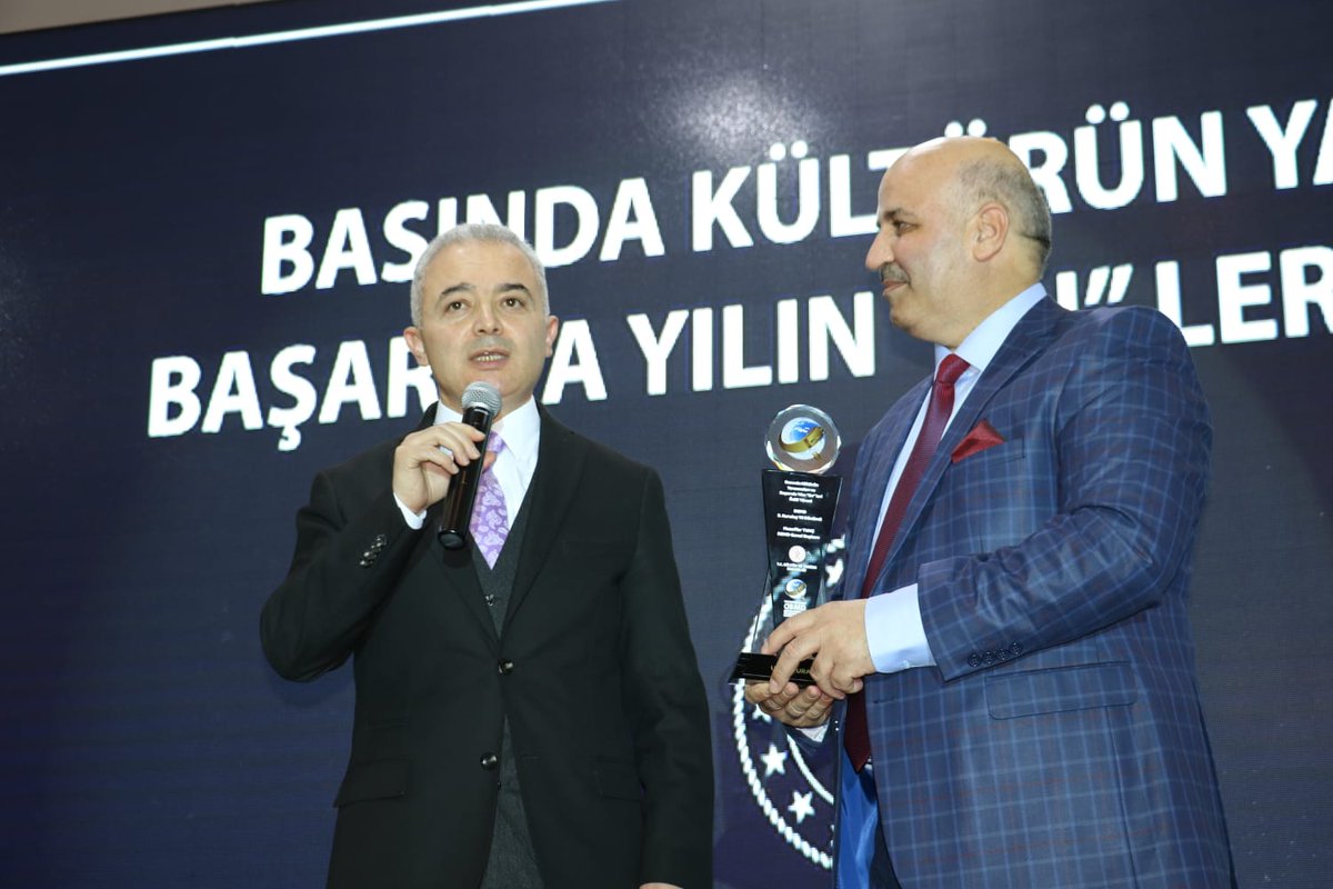 2020 Yılının İlk Haftasında Çırağan Sarayı'nda Gerçekleştirmiş Olduğumuz "Basında Kültürün Yansımaları ve Başarıda Yılın En'leri" Ödül Törenimizde  Ödüller Çok Değerli Sahiplerini Buldu.. Başakşehir Kaymakamı Sayın Uğur TURAN #dbmd #dunyabasinmensuplaridernegi <a href="/TCKulturTurizm/">T.C. Kültür ve Turizm Bakanlığı</a>