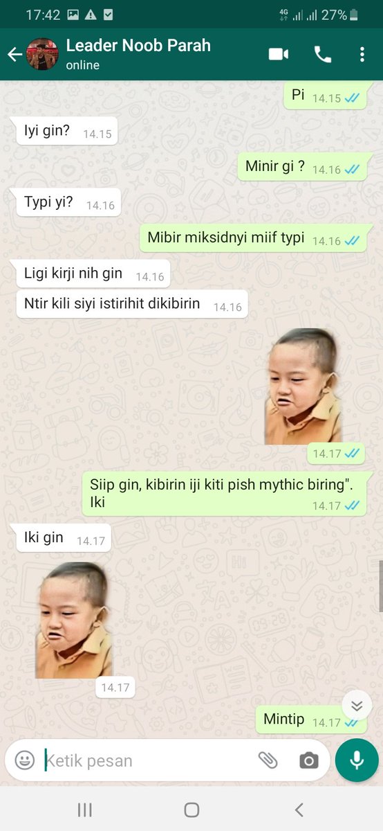 alpiansptra's tweet photo. Wikwikwikwik pinyi lidir gini imit, injiy 😭 https://t.co/tL1caSBqKz