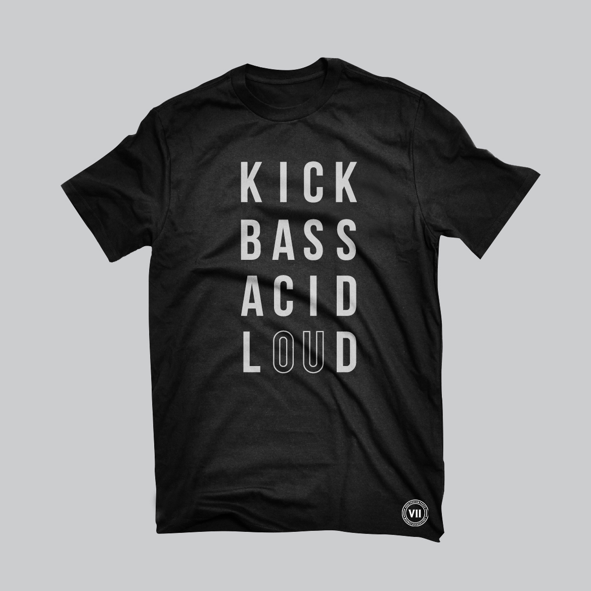 TheVIICrew's tweet photo. KICK BASS ACID - Served LOUD.
One of the newest VII designs in support of the new track by @Sipatterson out tomorrow.
Buy: https://t.co/9K6xsIx2ER
Listen: https://t.co/6z8t3UWB2u
#vii #theviicrew #kbal #simonpatterson #trance #psytrance https://t.co/vtMqmTIkey