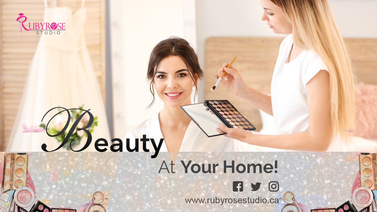 RubyRose_Studio's tweet photo. Beauty At Your Home!
@RubyRose_Studio provides state of the art Doorstep Salon &amp; Spa Services that brings the Best Beauty Professionals at your home.

For More Info: +1 (416) 731 9747
For more: https://t.co/Aw9JZJBKVi
#rubyrosestudio #makeup #Bliss #Experts  #thursdaythoughts https://t.co/U9gWHW2b1k