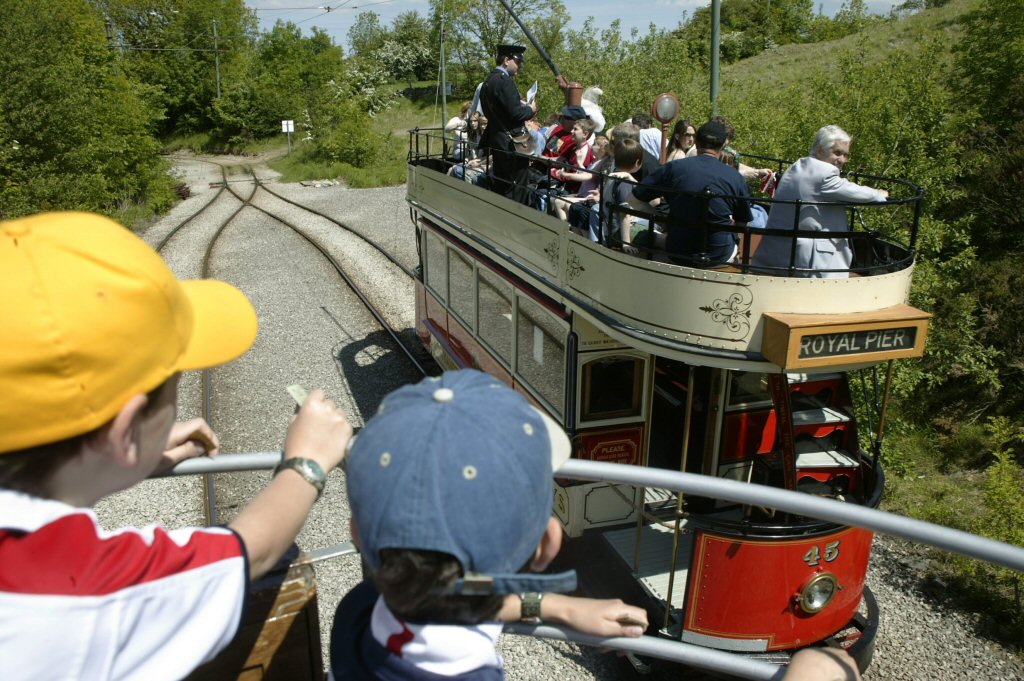 NationalTramway's tweet photo. @CrichTramway #Children enjoying #tramrides. We welcome your #photos too! https://t.co/hEstprBubk