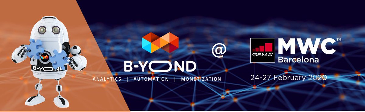 Go_Byond's tweet photo. 📣ONLY 5 WEEKS UNTIL #MWC2020! From February 24th to 27th we look forward to seeing you at our Executive Meeting room #4B5Ex, Hall 4 to discuss how our solutions and proven experience at the largest global operators can help you in your business #Transformation journey! #ByondAI https://t.co/csWw13ifRA