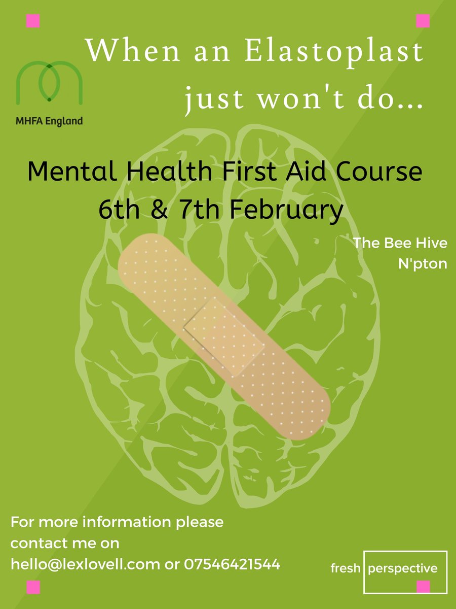 The Bee Hive (@ntonbeehive) on Twitter photo #mentalhealth #Firstaid Please contact hello@lexlovell.com or 07546421544 if you would like to sign on to this #course #mentalhealth #Firstaid Please contact hello@lexlovell.com or 07546421544 if you would like to sign on to this #course