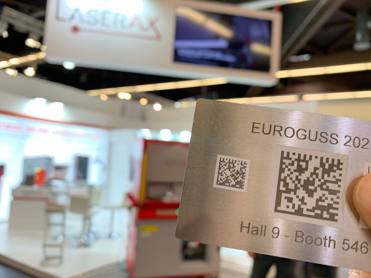Today's the last day at #EUROGUSS 2020.
If you want to learn about part #traceability in the #diecasting industry, drop by booth 546 in hall 9.