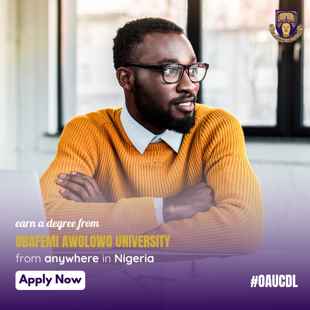 OAU Distance Learning tweet media